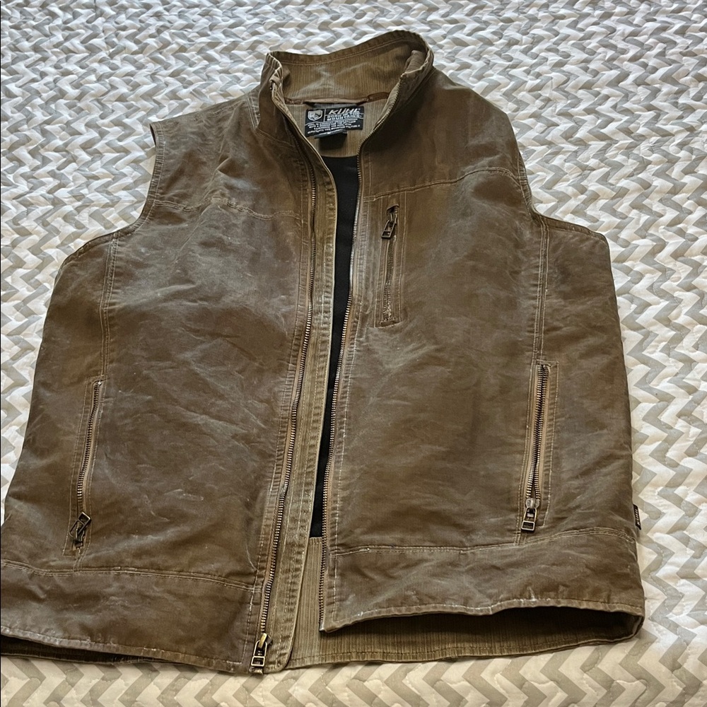 Kuhl Men's Tan Outdoor Vest